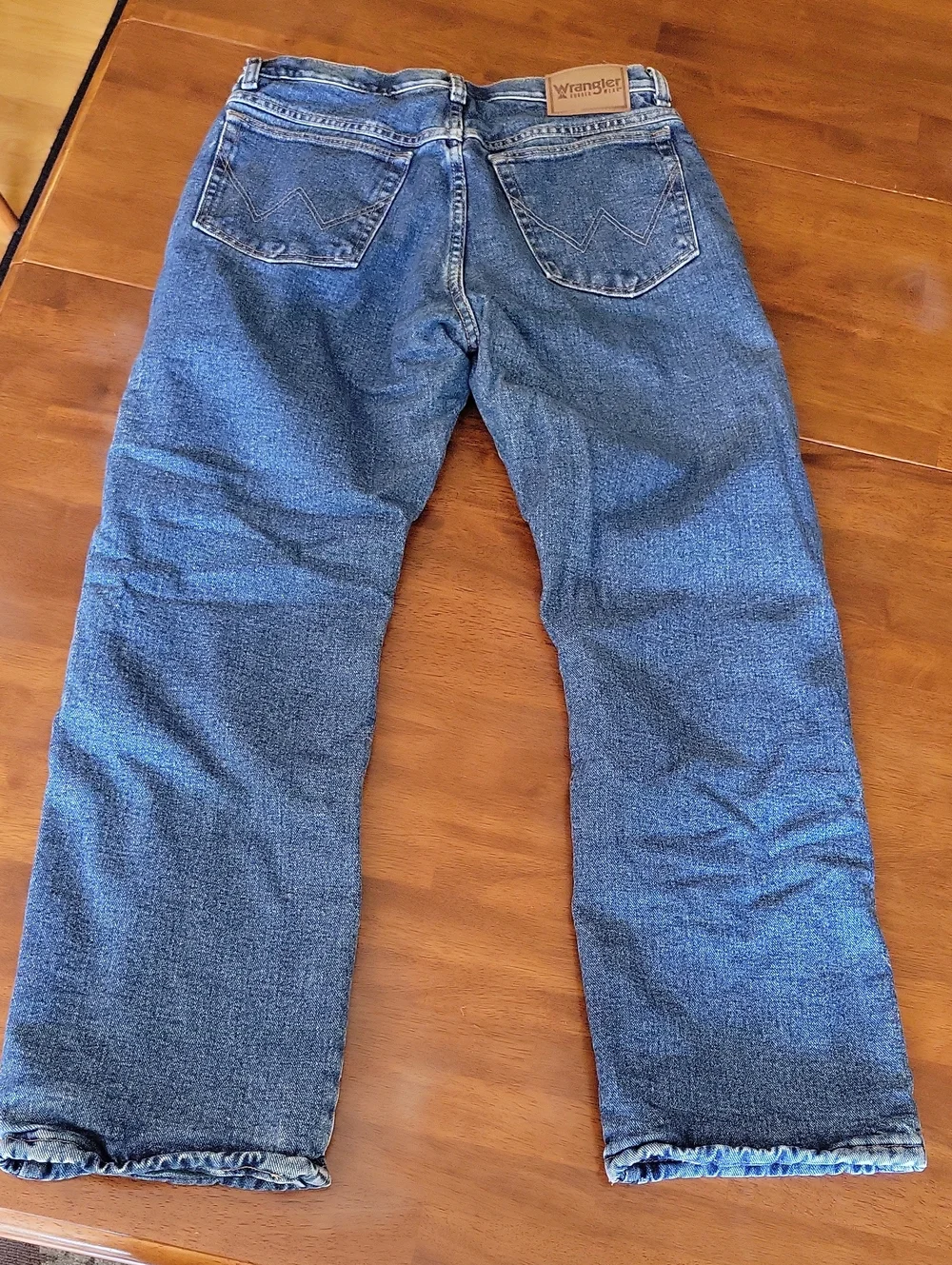 Wrangler Rugged Wear Thermal Jeans, Size 32x30